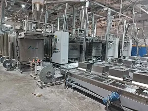 تركيب المعدات وخطوط الإنتاج في مواقع عملاؤنا